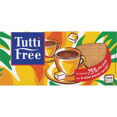 TUTTI FREE SUCRE brun EDULCORANT 290g