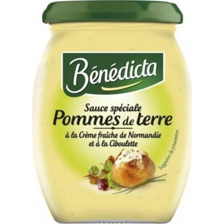 Bénédicta Sauce Spéciale Pommes de Terre Crème Fraîche de Normandie Ciboulette 260g