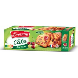 Brossard Cakes Fruits 2x250g
