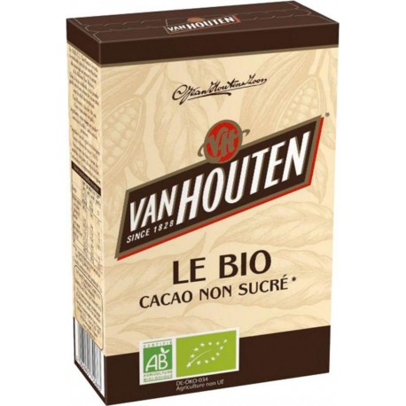 VAN HOUTEN CACAO non surcé BIO 125g