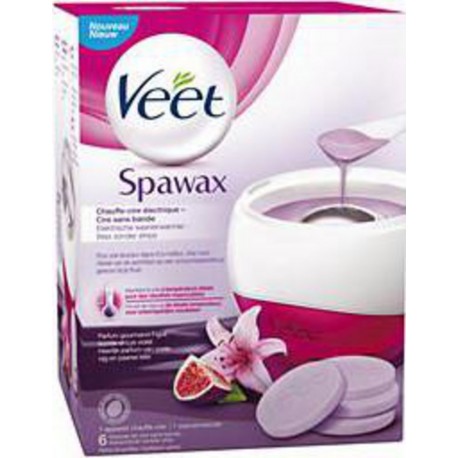 VEET Chauffe-cire électrique + disques cire