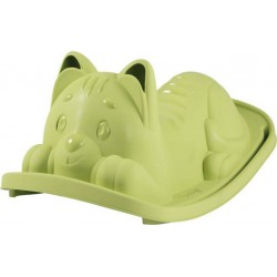 SMOBY Bascule Chat Vert Plastic Recycled