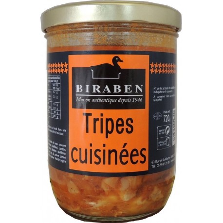BIRABEN Tripes cuisinées 720g