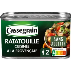 Cassegrain Légumes cuisinés ratatouille à la Provençale
