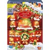 LINDT Calendrier de l'Avent Enfants Chocolat au Lait et Blanc Teddy 170g