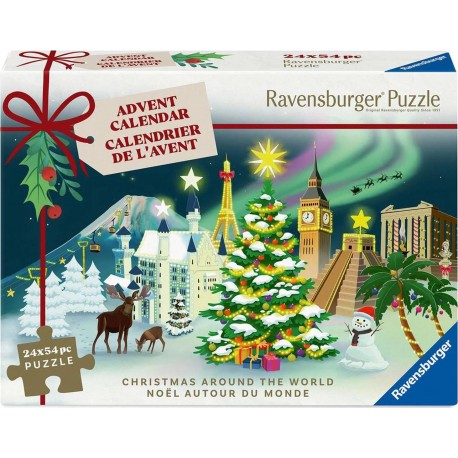 RAVENSBURGER Calendrier de l'Avent 54 pièces