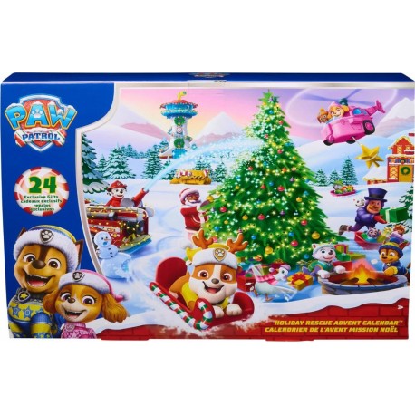 PAW PATROL La pat'patrouille Calendrier de l'avent la boîte