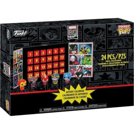 Funko Calendrier l’Avent Pop Pint Size Heroes Marvel 2019 24 pièces le calendrier