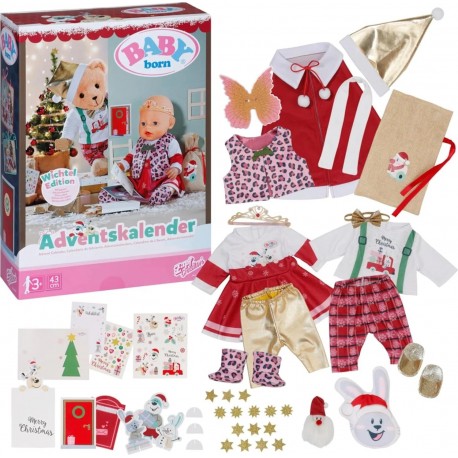 Baby Born Calendrier De L'avent Avec 24 Surprises