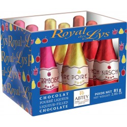 ABTEY Assortiment de Chocolats Noir Fourrés à la Liqueur 80g