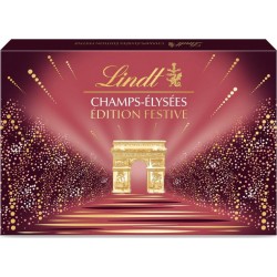 LINDT Assortiment de Chocolats Champs Elysées, Edition Festive 170g