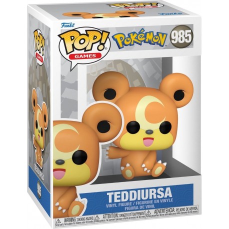 FUNKO Figurine POP! Pokémon Teddiursa N° 985
