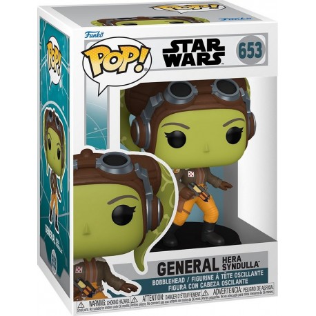 FUNKO Figurine POP! Star Wars Ahsoka General Hera Syndulla N° 653