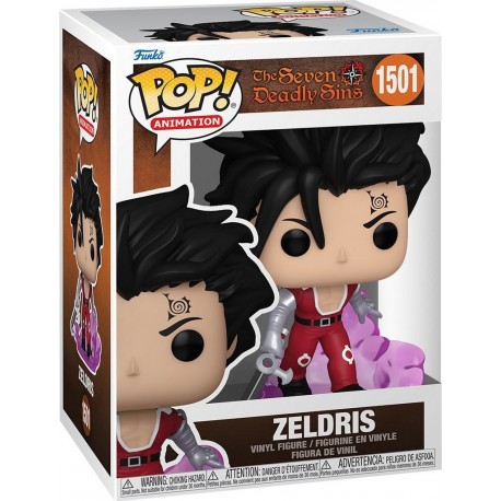 FUNKO Figurine POP! Seven Deadly Sins Zeldris N° 1501