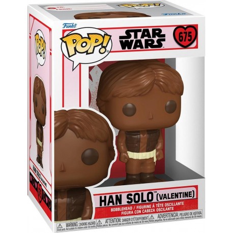 FUNKO Figurine POP! Star Wars Han Solo (Chocolat) N°675