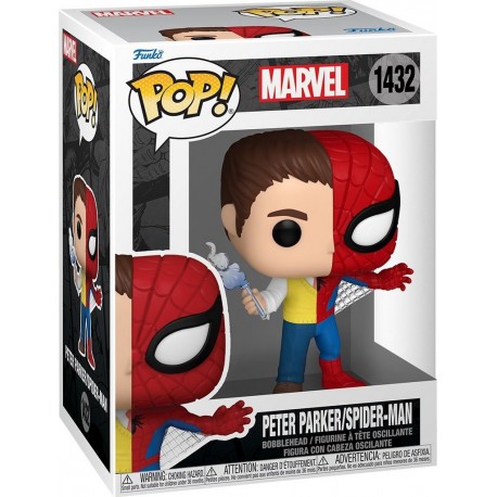 FUNKO Figurine POP! Marvel Peter Parker/Spider-Man N° 1432