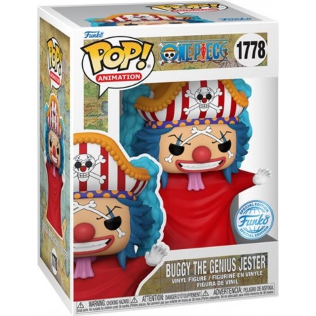 FUNKO Figurine POP! One Piece Buggy Post Time-Skip N° 1778