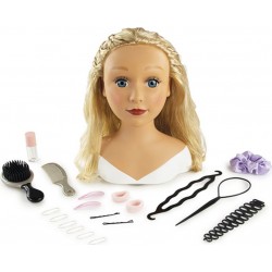 SMOBY Tête à coiffer blonde My beauty