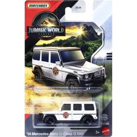 MATTEL Véhicule 1/64 Jurassic World Matchbox