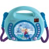 LEXIBOOK Lecteur CD frozen 2 micros