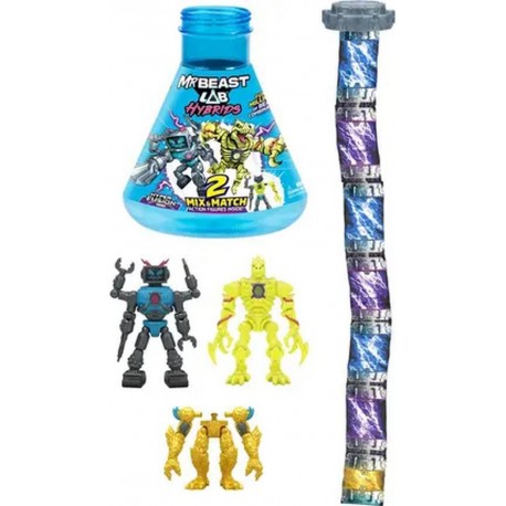 MOOSE TOYS Pack de 2 hybrids MrBeast LAB