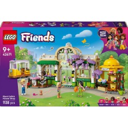 LEGO 42671 Friends Café des Plantes et Kiosque à Fleurs