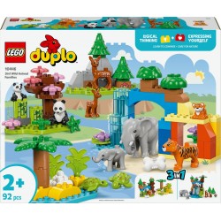 LEGO 3 Duplo Ma Ville Familles d'Animaux Sauvages -en-1 10446