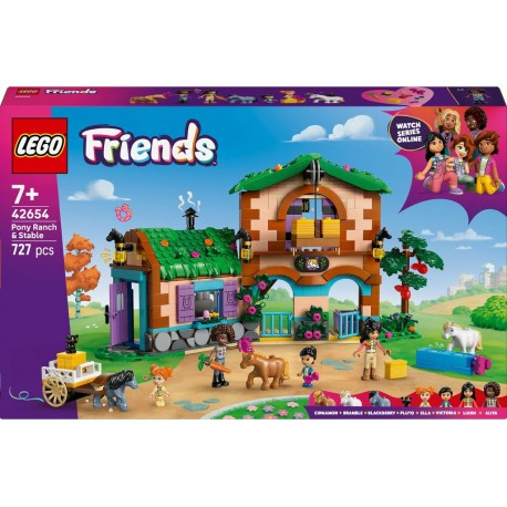 LEGO 42654 Friends Le Ranch et les écuries des poneys
