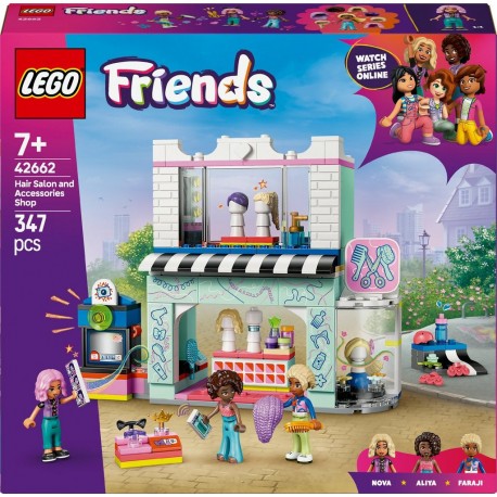 LEGO 42662 Friends Le Salon de Coiffure et la Boutique d'Accessoires