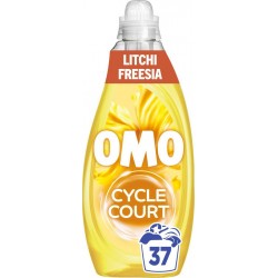 OMO Lessive liquide Cycle Court Parfumé Plaisir Tropical Freesia Litchi