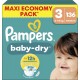 PAMPERS Couches Bébés Baby-Dry 6-10Kg Taille 3 136 couches