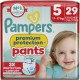 PAMPERS Couches Culottes Bébés Premium Protection T5 11-17Kg 29 couches culottes
