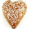 FORTWENGER Coeur Au Miel Pain D'épices Au Miel Et Perles De Sucre Coeur 250g