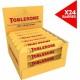 Toblerone Barre Au Chocolat Au Lait Suisse, Miel, Nougat Et Amandes 24x35g