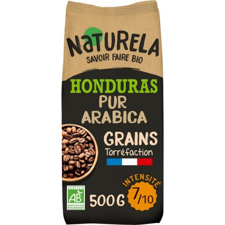 NATURELA Café en Grains Pur Arabica Intense et Rond