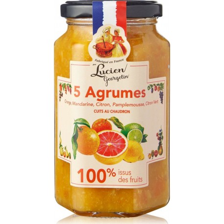 LUCIEN GEORGELIN Préparation cuites au chaudron 100% issus des fruits sans sucres ajoutés