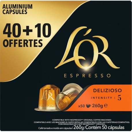 L'OR Café Capsules Espresso Intensité 5