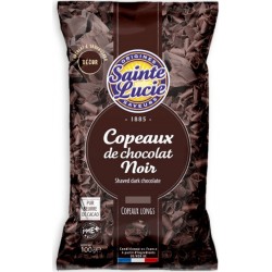 SAINTE LUCIE Décors copeaux de chocolat noir