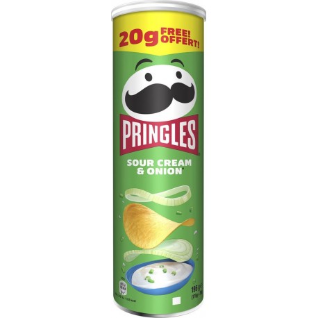 PRINGLES Biscuit salé sour cream & onion