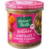 VIVIEN PAILLE Lentilles Compoté Oignons Mes Délisecs