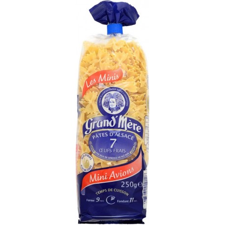 GRAND'MERE Pâtes mini avions