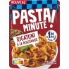 LUSTUCRU Plats Cuisiné Pasta Minute Pâtes Rigatoni à la Bolognaise
