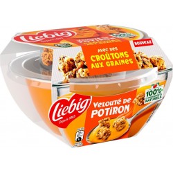 LIEBIG Soupe Velouté de Potiron avec Croûtons aux Graines