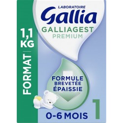 GALLIA Lait bébé En poudre épaissie 1er âge dès la naissance Galliagest Premium