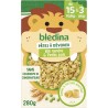 BLEDINA Pâtes à dévorer de 15 mois à 3 ans Blé Tendre Petits Pois