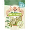 BLEDINA Croustis De 18 mois à 3 ans Petits Pois Basilic Croustis à Dévorer