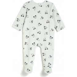 DISNEY Pyjama bébé aqua 12 mois Mickey