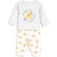 DISNEY Pyjama bébé gris chiné 12 mois Simba