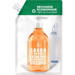 SAVON LE NATUREL Savon Le Naturel Ecopack Fleur Orange