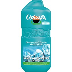 USHUAIA Shampooing et Gel Douche Fraîcheur Minéraux Marins De L'Atlantique